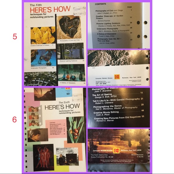 Vtg Kodak Tip Books, 10 - Picture 4 of 6